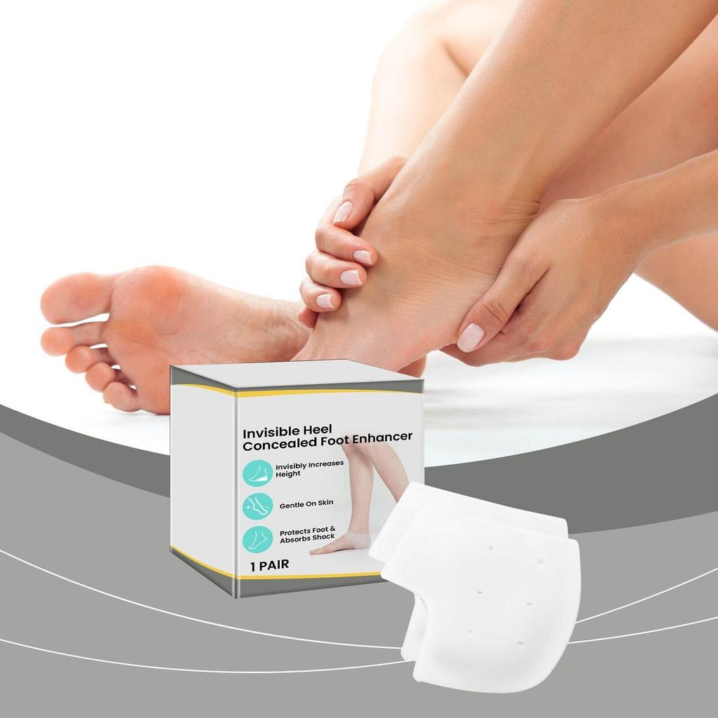 Heel Care Plantar Fascia Pads, Heel Pads, Great For Relieving Heel Pain, Dry Heels, Achilles Tendonitis, Suitable For Men And Women
