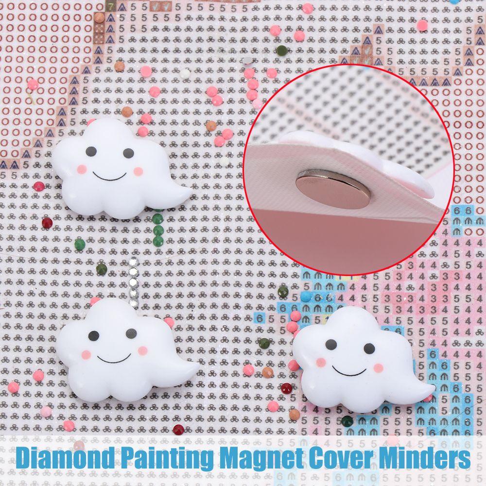 Cover Holder Cross Stitch Diamond Painting Tools Magnet Cover Minders Diamond Painting Cover Holder