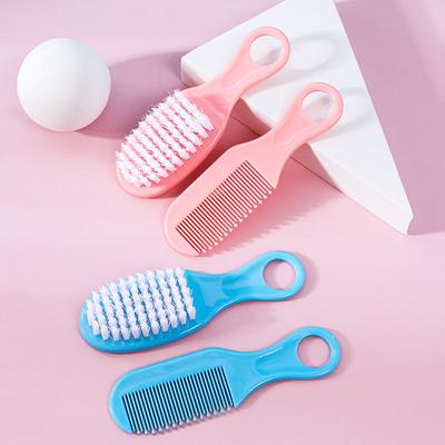 2 шт./компл., детская расческа, портативная расческа для новорожденных, мягкая щетка для волос, массажер для головы, набор расчесок для маленьких детей, принадлежности для ухода за волосами