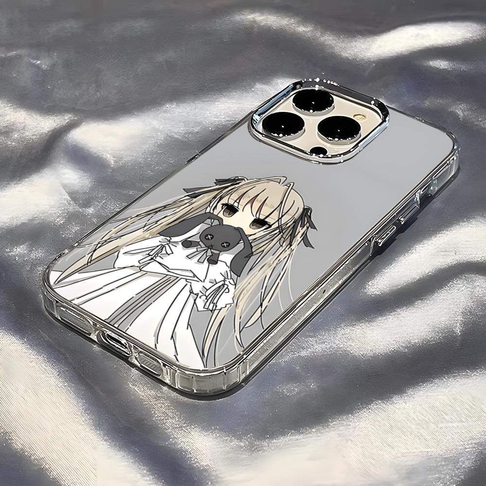 Y-Yosuga No Sora Phone Case For IPhone 17 Pro Max 16 15 14 Pro Max IPhone 13 Pro Max 11 Plus Transparent Cover