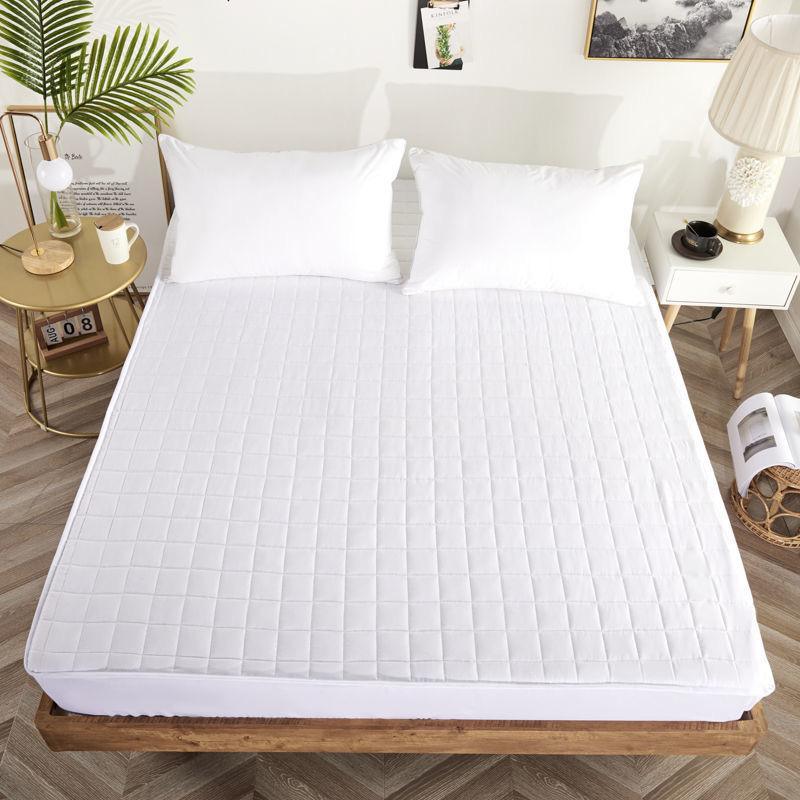 17 цветов стеганый наматрасник с принтом Нескользящая простыня Queen King наматрасник пылезащитный чехол