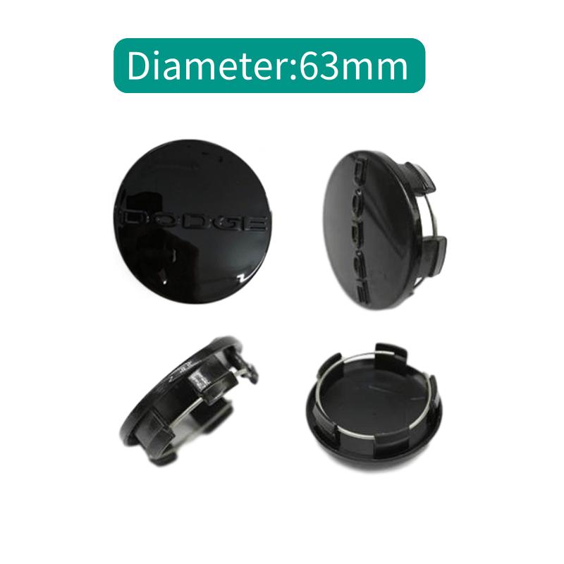 54/60/63mm 4PCS Car Wheel Hub Caps Center Cover for Dodge AVENGER CALIBER CARAVAN Challenger CHARGER DART DURANGO JOURNEY RAM PP2
