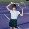 YONEX 255Ts006F Бледно-мятный Женская теннисная игровая одежда Color Block