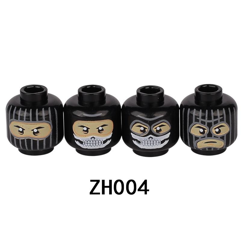 Набор конструктора MOC Bricks Игрушки DIY Тыквенная Голова на Хэллоуин Набор Строительных Блоков Фигурки Скелета Солдата Рождественский Подарок на Хэллоуин для Детей