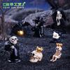 New Halloween Skull Bat Doll DIY Ornament Accessories Mini Micro Landscape Ornament