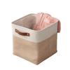 Льняной Органайзер Коробка Большой Вместимости Корзина для Белья Ведро Портативная Корзина для Хранения Белья Пикник