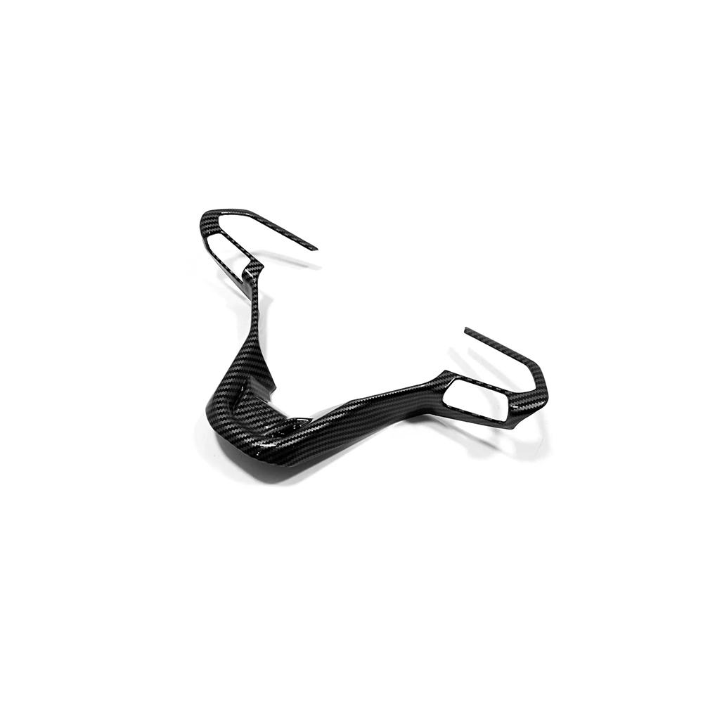 Карбон для VW Volkswagen Variant Polo Golf Passat Taigo Teramont Atlas Taigun Multivan, автомобильный переключатель на руле, декоративная рамка