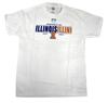 NCAA Юношеская Футболка Illinois Fighting Illini для Мальчиков Основана в 1867 году Новая S, M, L, XL