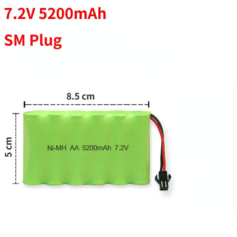 3,6 В/4,8 В/6 В/7,2 В/8,4 В/9,6 В 1300 мАч SM Plug аккумулятор для автомобилей грузовиков бак сменный аккумулятор