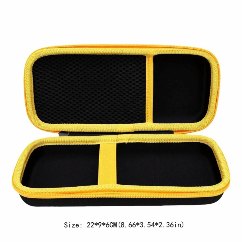 Oxford Cloth Clamp Meter Hard Case Black Portable EVA Case Durable Multimeter Storage Bag