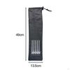 Tent Stakes Storage Bag Camping Tool Lightweight Case Peg Nails for Gardening