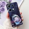 Clear For Redmi Note 14S 4G Case Cover Luxury Butterfly Love Fashion Flowers Cool Lion Cute Painted Soft Casing