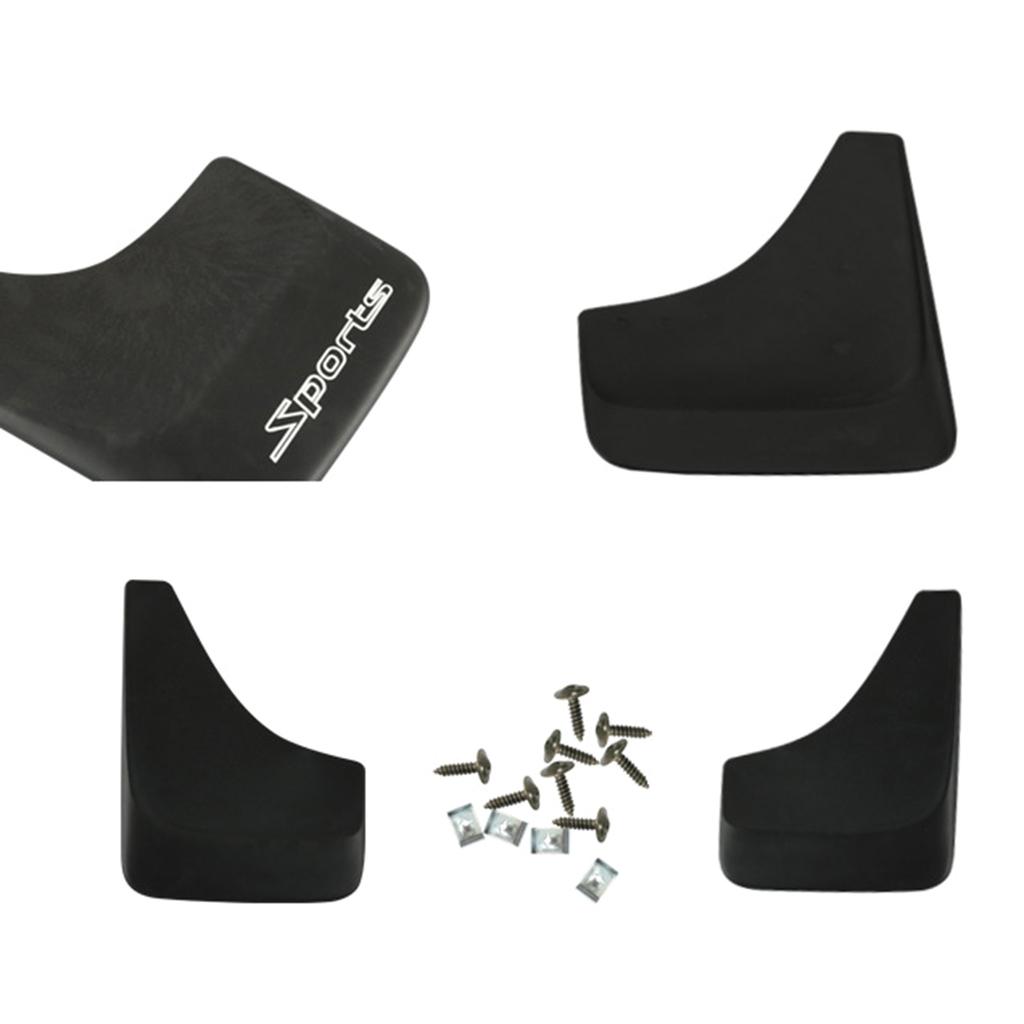 4x Car Mudguard Refit Rear Tire Fender Special Decoration for 22894857 22894863 12498060 Mud Flap Universal Splash Guard