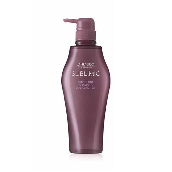 Shiseido Sublime Lumino Force Shampoo (main product) 500ml/refill 450ml/250ml