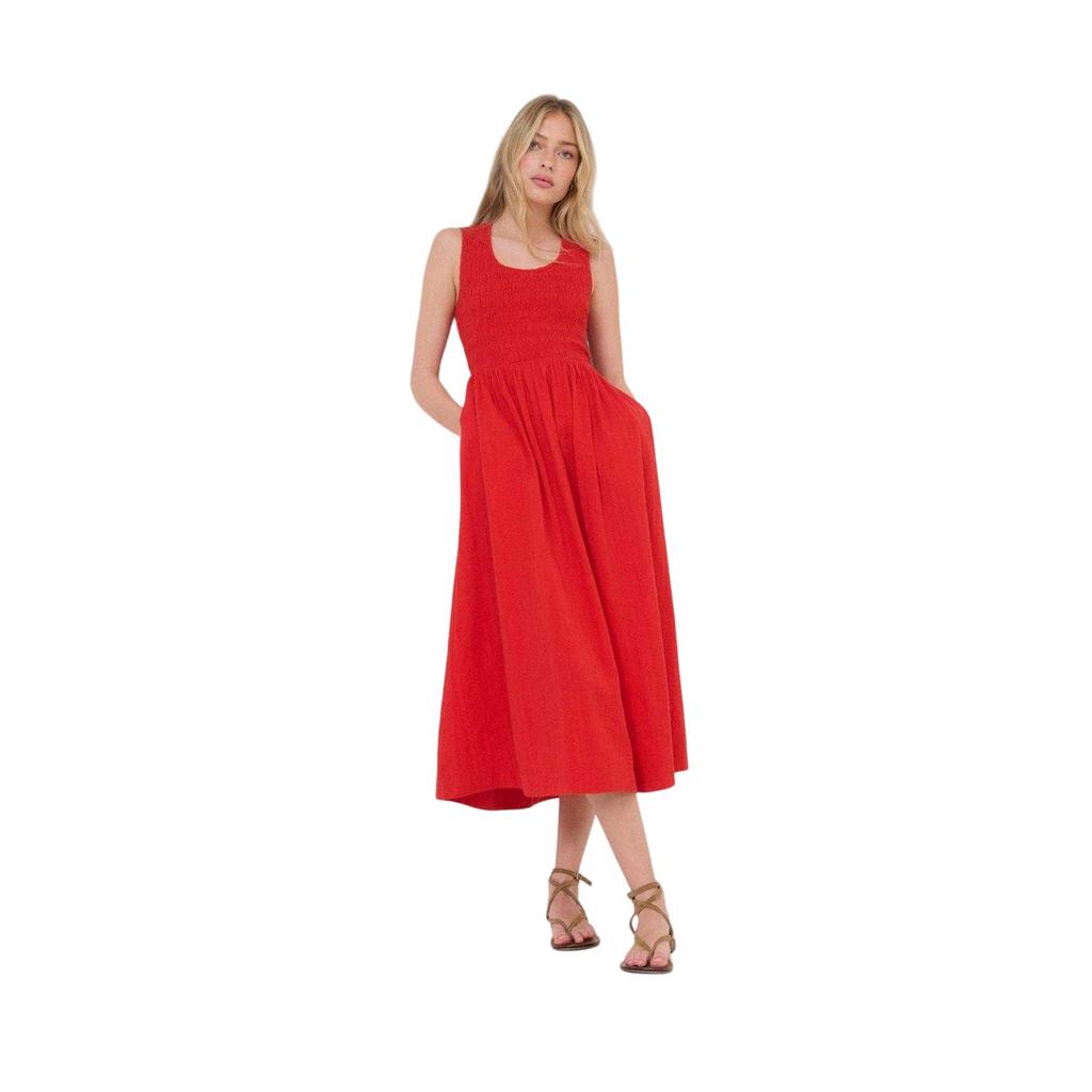 Nobody´s Child Womens/Ladies Shirred Sleeveless Maxi Dress