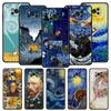 Art Aesthetic Van Gogh Starry Case For Xiaomi Poco X4 X3 NFC F3 M3 M4 Mi Note 10 12 11 Ultra 11T Pro 10T Lite 9T 11i 11X Cover