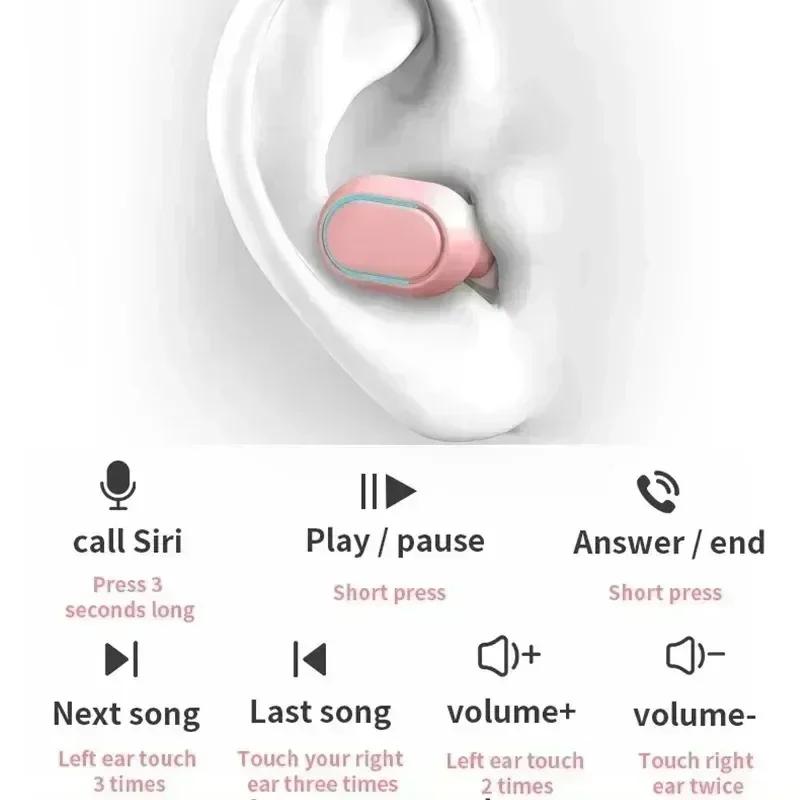 Xiaomi TWS E7S Wireless Earbuds Bluetooth 5.0 Stereo Sport Headphones with Microphone Charging Box for Smartphone