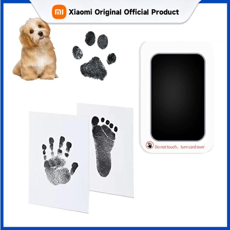 Xiaomi Pet Paw Print Kit Cards Safe Non-toxic Footprint Printing Pet Dog Paw Print Footprint Cards Souvenir Gift