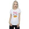 Disney Womens/Ladies Daisy Duck Head Cotton T-Shirt