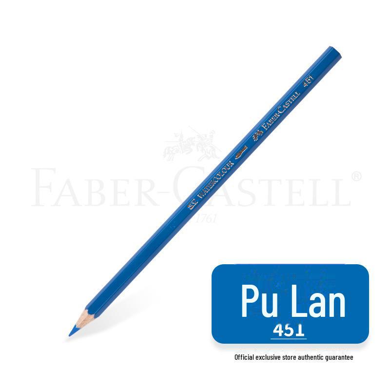 Водорастворимый цветной карандаш Faber-Castell - яркий красный/синий, дополнительный