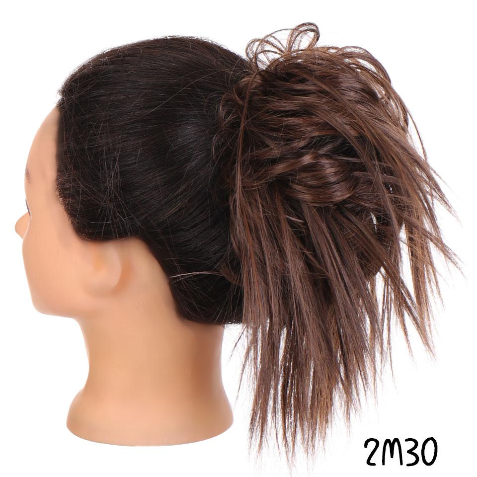 Шиньоны из синтетических волос, грязные резинки для волос, резинка для волос, пучок, прямая прическа, наращивание волос для женщин