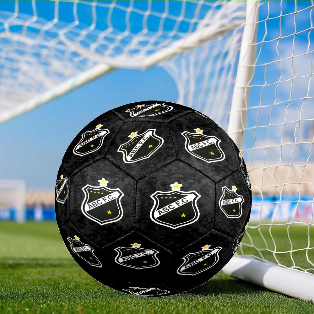 Sport Club Football Crest Printed Size 5 Soccer Balls, Anti-Slip, Protective Football, Outdoor Sport, a Unique Gift Suitable for him/her, Birthday