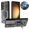 Чехол-держатель Armor Magnet Ring для Samsung Galaxy S25 Ultra 5G Slide Camera Защитный чехол для Galaxy S 25 Plus S25Ultra Funda