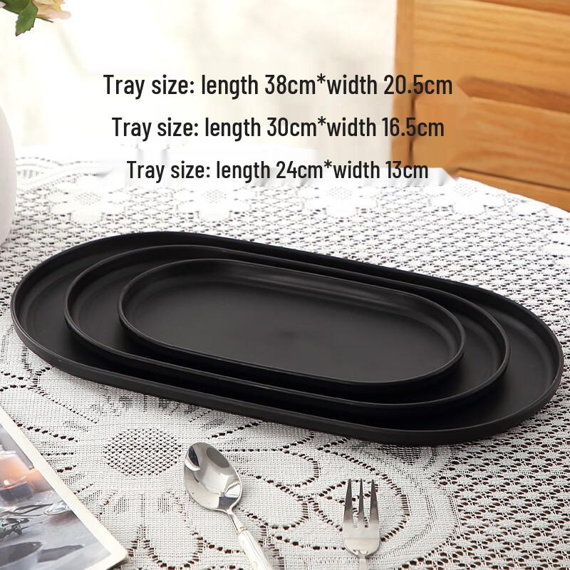 Yangge Multi-purpose Oval Serving & Storage Tray
