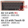 For Macbook Air 13 15 M2 Pro14 16 M3 13 M1 Retina 11 Keyboard Cover Silicone Protector Skin CaseA2941 A2442 A2337 Computer Cover
