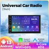 2 Din 7" GPS-навигатор Carplay Android Auto Автомагнитола MP5 Плеер IPS Экран Автомобильная Мультимедиа WiFi FM Стерео Приемник Аудио