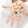 15 Sheets Children Cute Cartoon Unicorn Temporary Tattoo Stickers Baby Shower Kids Body Makeup Sticker Tattoos Mermaid SP-203