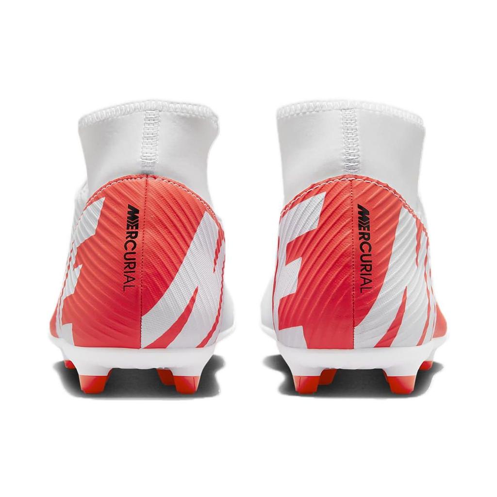Nike Кроссовки унисекс Mercurial Superfly 9 Club MG Ready Pack Белые Ярко-Малиновые Черные DJ5961-600