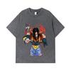 275 GSM Washed T-shirts 100% Cotton Dragon Ball V48 Android 17 Print Unisex Heavy Cotton T Shirt