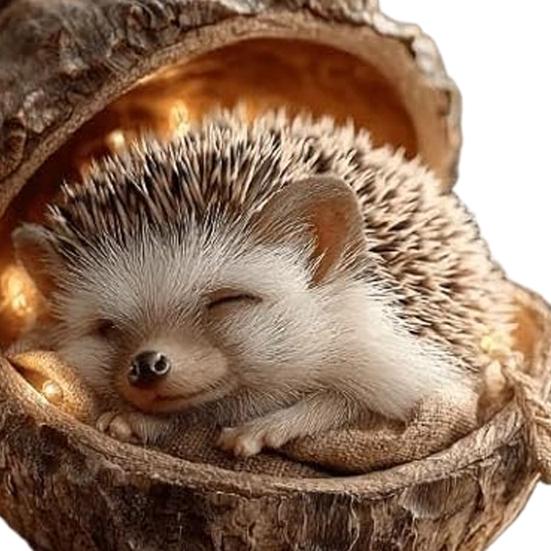 Лесные животные Желуди Украшения Акриловые Милые Рождественские елки Подвесные украшения Рустик