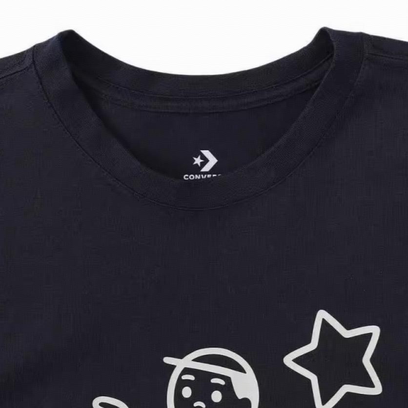 New Converse x Noritake SS25 T Shirt Women's Blue WCH747-695