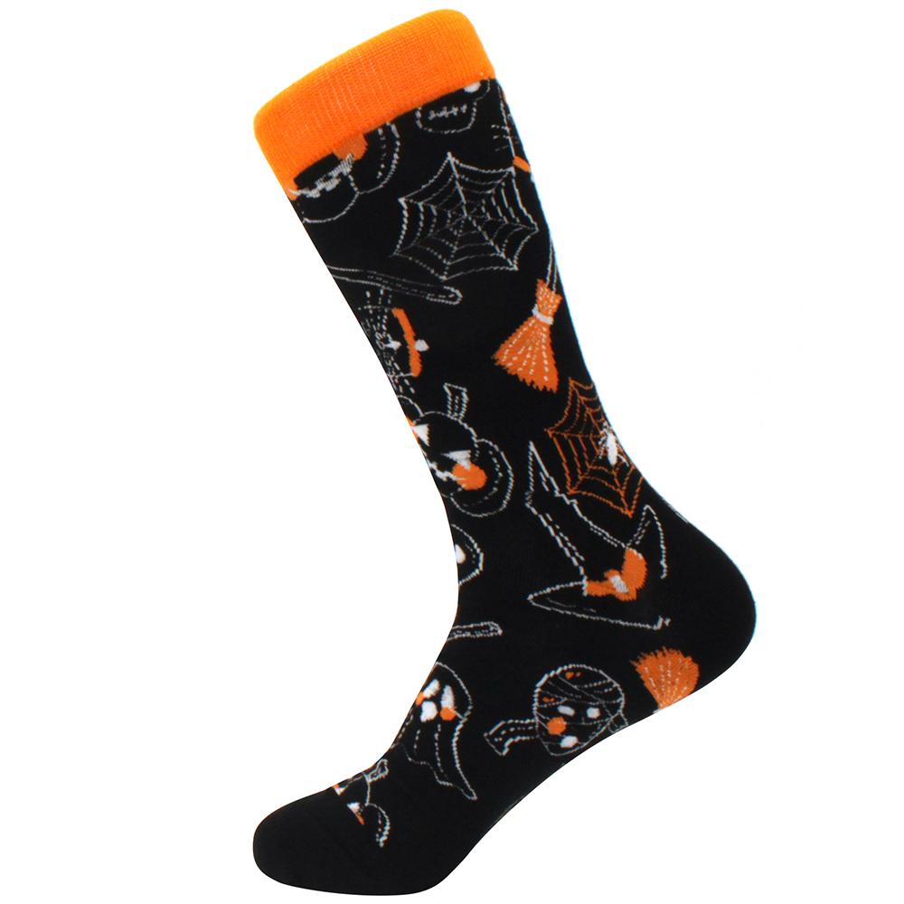 Яркие мужские зимние носки гребенной хлопок мягкие теплые смешные счастливые мужские женские длинные носки Calcetines de hombre деловые