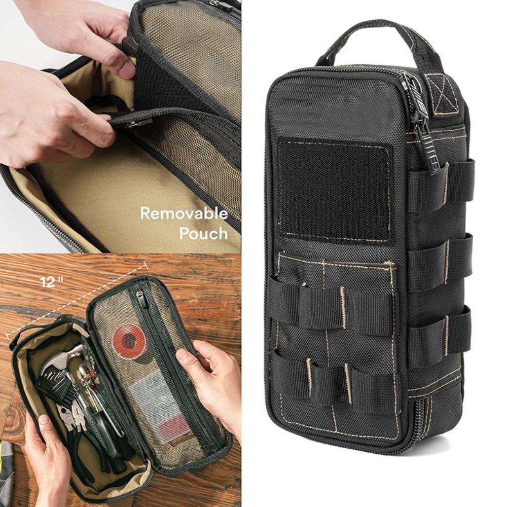 Hardware Outdoor Toolkit Ground Spikes Tent Accessories Durable Camping Storage Bag Tool Pounch