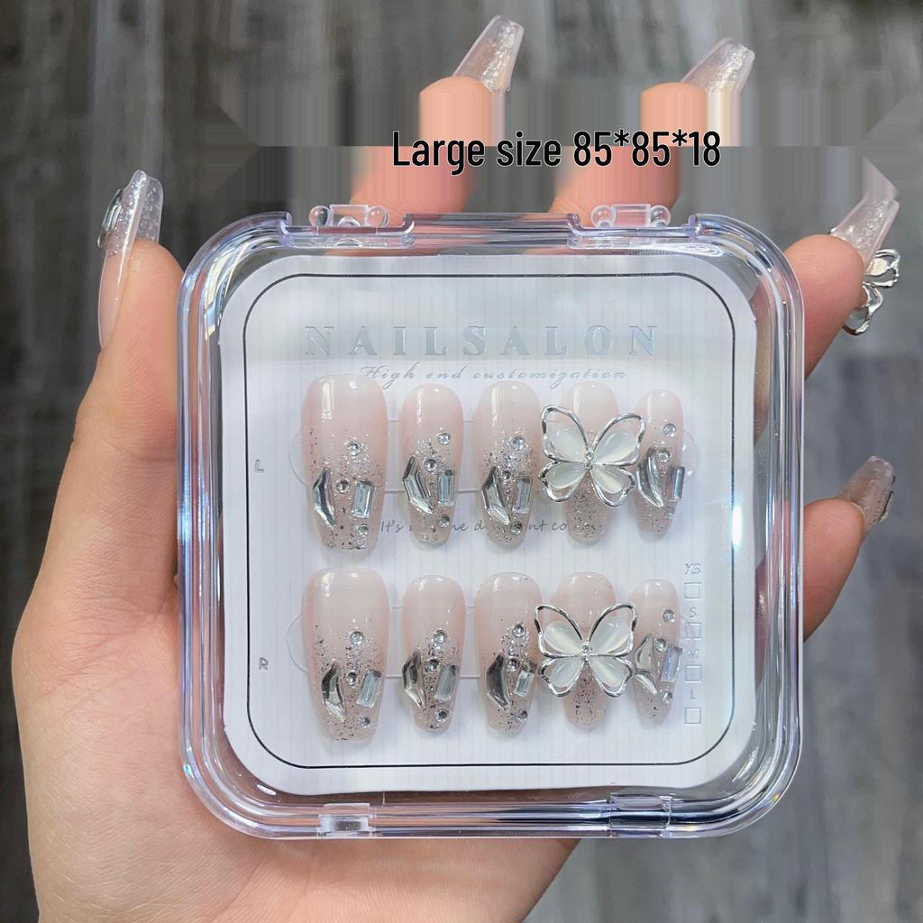 Изысканная коробка для хранения и демонстрации нейл-арта - Стильный подарок для нейл-арта