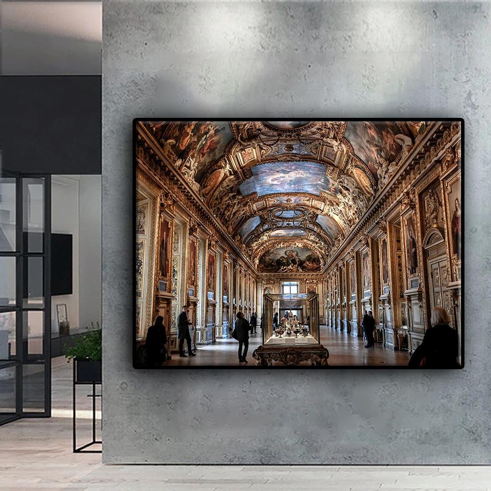 5D DIY Алмазная вышивка Лувр Алмазная картина Мозаика Украшение дома