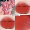 Bunny Lip Cream Matte Mist Velvet Lip Tint Keychain Charm College Party Lipstick Cosmetic for Women