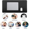 Portable Keyboard Mice Mat Extra Large Laptop Mouse Pad PU Leather Waterproof Desk Protective Mat
