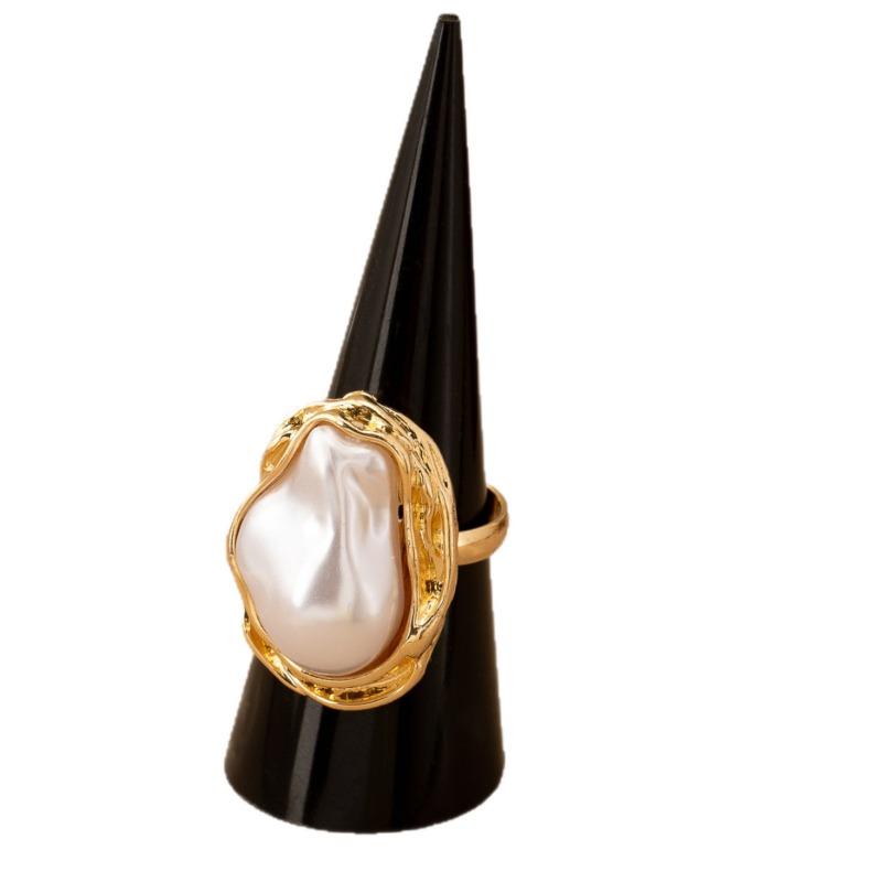Baroque Pearl Alloy Pendant Y-Necklace Jewelry Set Accessories Jewelry Baroque Pearl