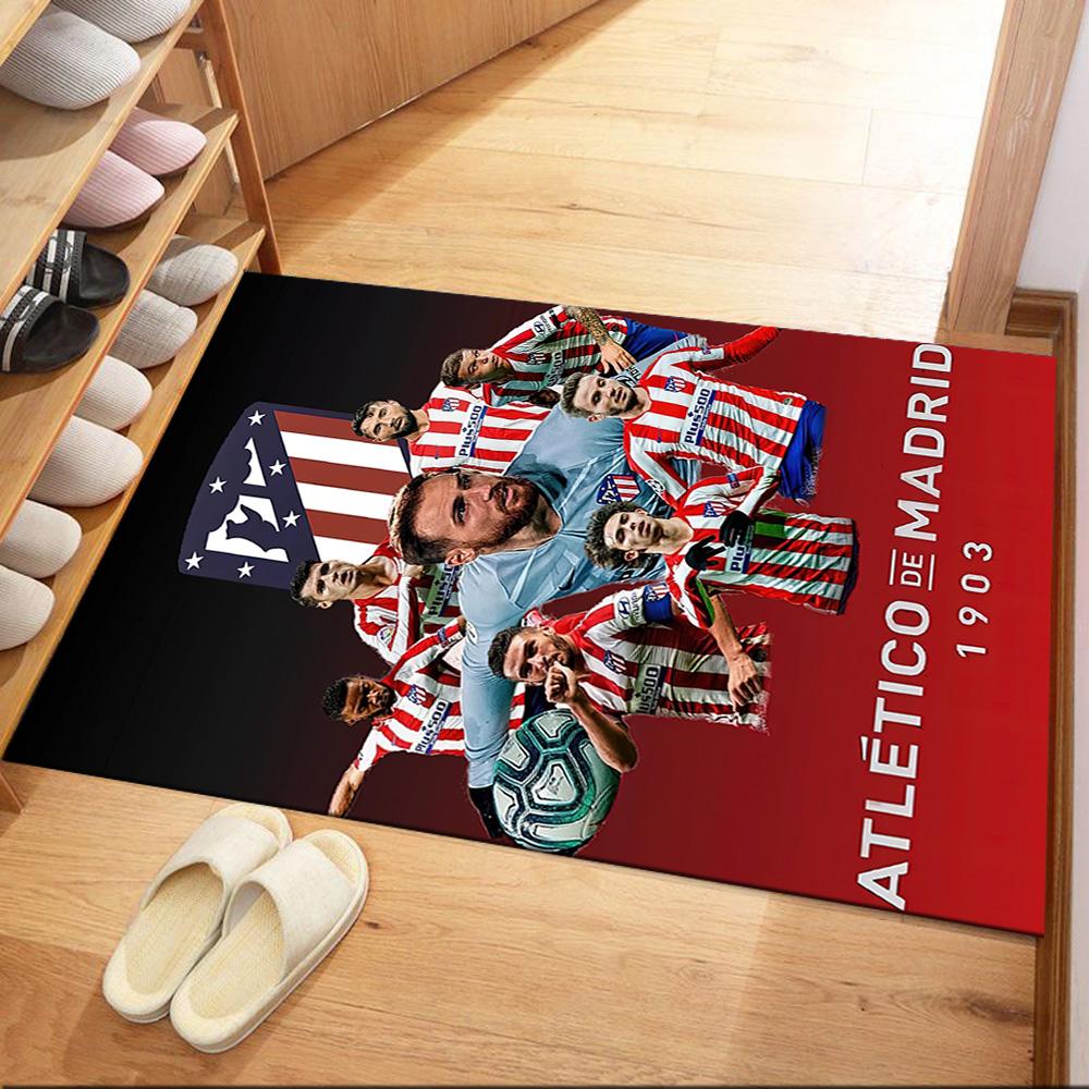 Atletico Madrid Floor Rug Office Rug Suitable For Living Rooms Entryway Outdoor Foyer Antislip Rug Decorate Offices Birthdaychristmas Gift