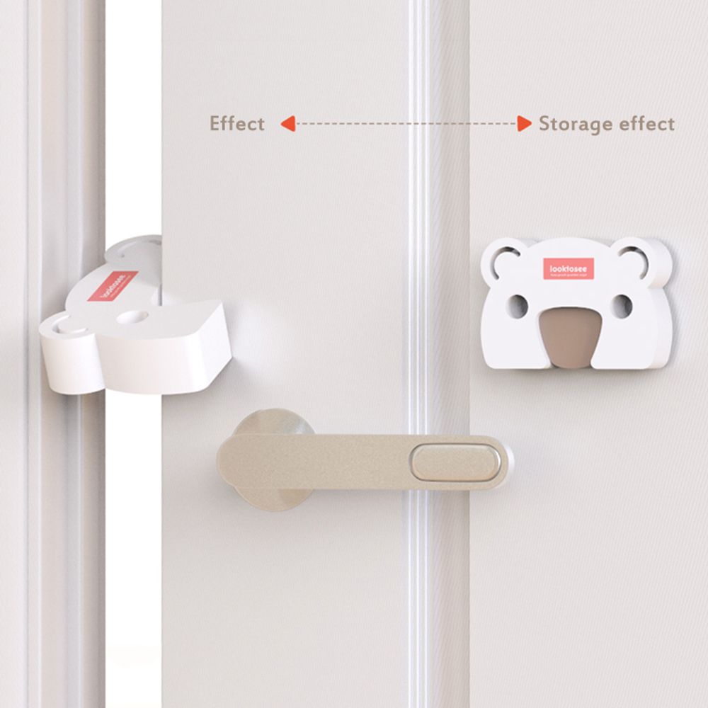 Kitchen Bedroom Door Clip Soft Door Stopper Guard Baby Kids Safety Finger Protector