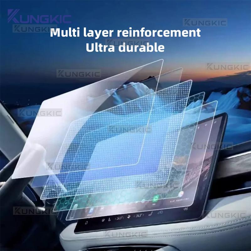 Закаленное Стекло Для BYD King DM-i 2025 2024 2023 2026 Сенсорный Экран Навигация GPS и Приборная Панель Пленка Защитные Аксессуары