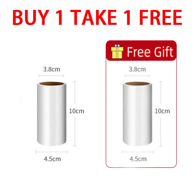 Портативный разрывной рулон бумаги липкий роликовый пылеулавливатель для удаления шерсти домашних животных, одежды, ковров, сменная чистящая щетка, инструменты