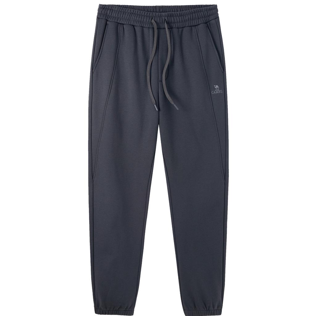 CAMEL Thermal Polar Fleece Lining Elastic Cuff Warm Fleece Like Sweatpants Saron Skin Friendly Soft Knitted Pants Men's M14CAQR610