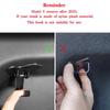 For Tesla Model Y 2022 Car Rear Trunk Retractable Hook Auto Modification Accessories ABS Trunk Storage Holder Hook 1 Pcs
