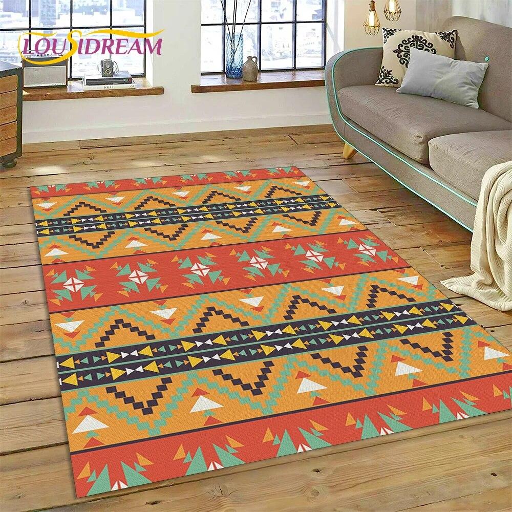 Classics Bohemia Nordic Turkish Celts Carpet Rug for Home Living Room Bedroom Sofa Doormat Decor,kid Area Rug Non-slip Floor Mat