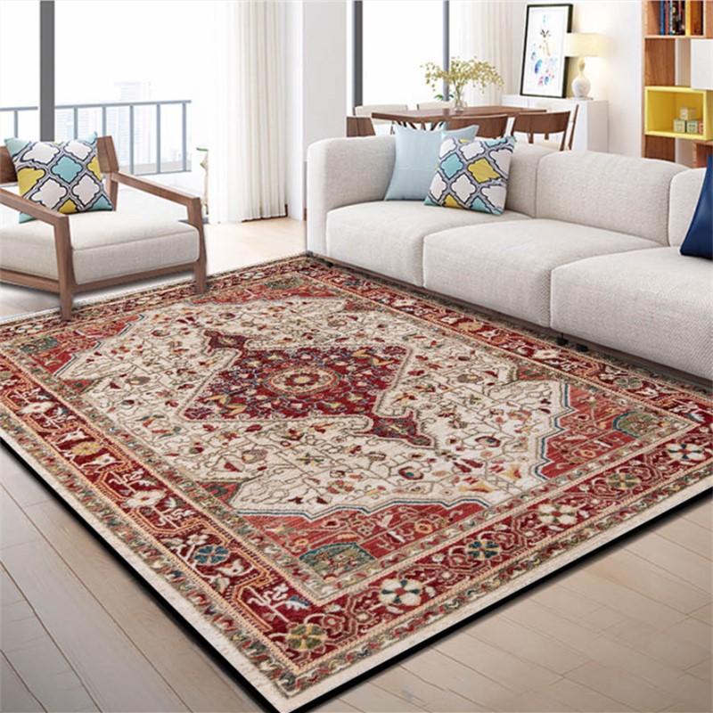 Persian Living Room Carpet Bedroom Bedside Sofa Coffee Table Study Retro European and American Carpet